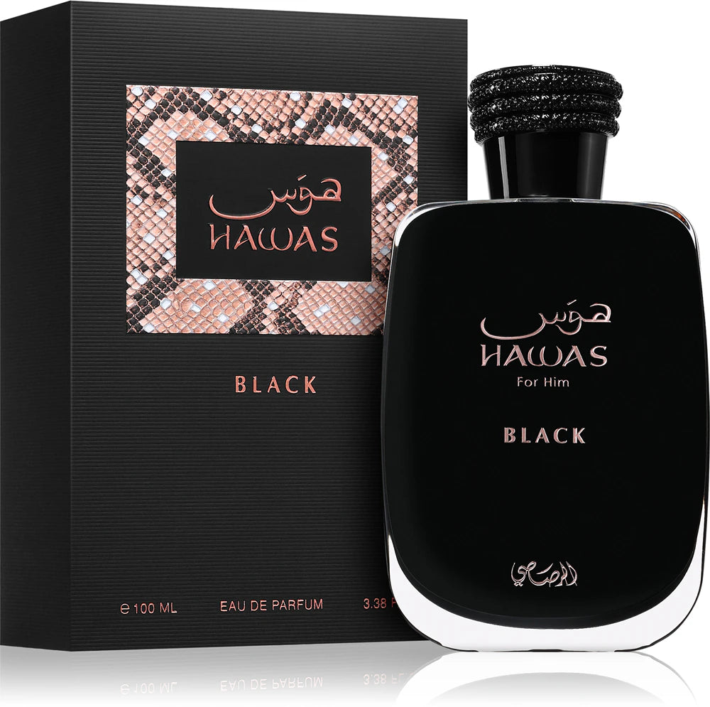Rasasi Hawas Black Eau de Parfum férfiaknak 100 ml