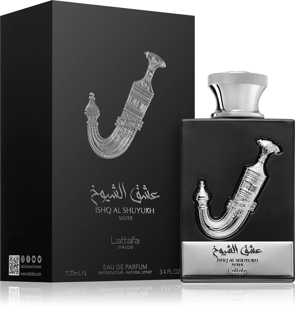 Lattafa Ishq Al Shuyukh Silver 100 ml eau de parfum
