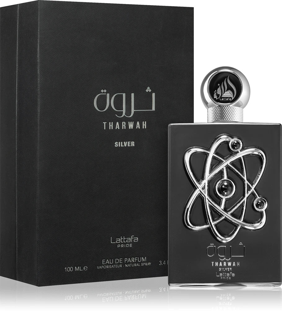 Lattafa Pride Tharwa Silver Eau de Parfum 100ml